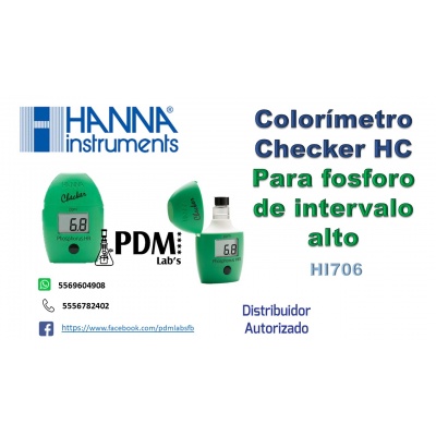 HI706 Colormetro Checker  HC para fsforo intervalo alto